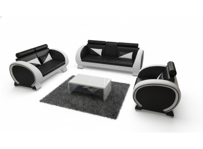 SOFA SKÓRZANA USB DESIGN Ustawić 3+1 ZESTAW TAPICEROWANY na wymiar Podkładka SOFA NOWOŚĆ