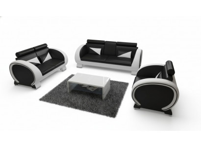 SOFA SKÓRZANA USB DESIGN Ustawić 3+1 ZESTAW TAPICEROWANY na wymiar Podkładka SOFA NOWOŚĆ