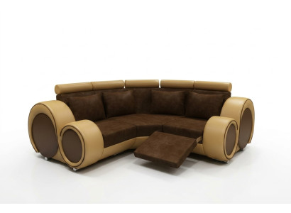 SOFA TKANINOWA Żywy krajobraz SOFA Funkcja relaksu COUCH Narożnikowa kanapa wykonana na miarę USB