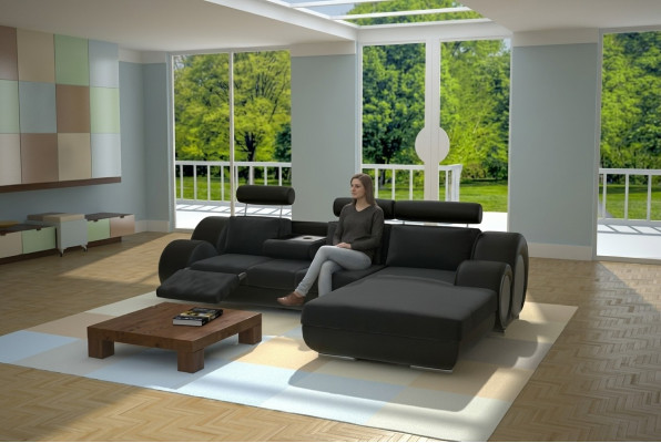 Projekt Ustawić Żywy krajobraz narożnik kanapa sofa podkładka USB na wymiar