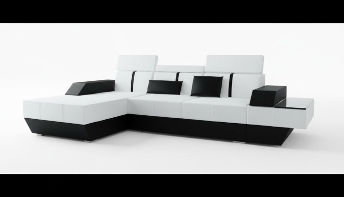 Sofa skórzana z sofą USB Narożnik kanapa kanapa skórzana Podkładka Narożnik Wykonane na miarę