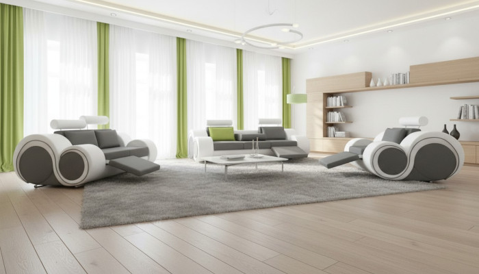Sofa Podkładka 3+2 Siedziba z USB Sofa Sofa skórzana wykonana na miarę Couch Ustawić Nowość