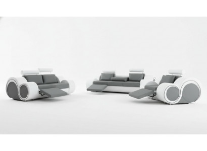 Sofa Podkładka 3+2 Siedziba z USB Sofa Sofa skórzana wykonana na miarę Couch Ustawić Nowość