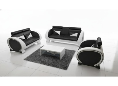 SOFA SKÓRZANA 3+1 KANAPA ZESTAW TAPICEROWANIA Podkładka SOFA SOFA SKÓRZANA SOFA PROJEKTANTSKA z USB