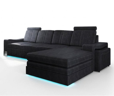 Kanapa materiałowa z sofą USB Podkładka Ustawić Narożnik Nowa kanapa tekstylna narożna sofa materiałowa