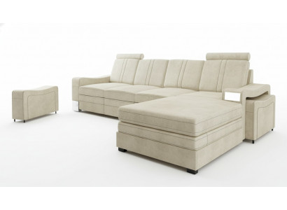 Kanapa tekstylna narożnik kanapa sofa materiałowa z USB Narożnikowa kanapa Sofa Podkładka Ustawić Narożnik Nowość