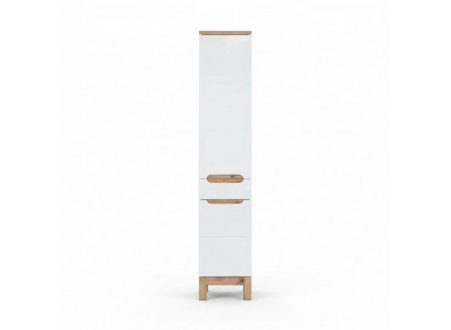 Wysoka półka łazienkowa Półka wysoka szafka 187x35x33 cm