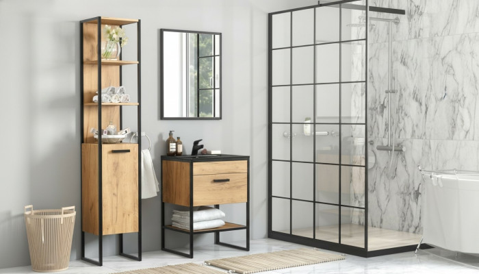 Design Łazienka Meble Łazienka 5 szt. Zestaw Ustawić Szafę Umywalkową