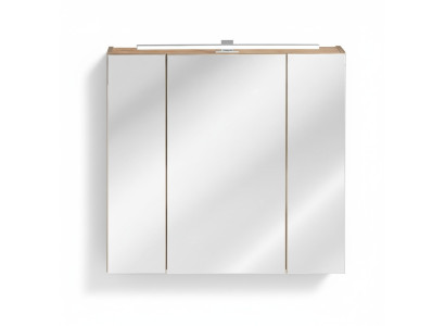 Szafka lustrzana Szafka łazienkowa lustro 80x16x75 cm Szafki