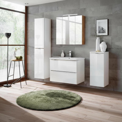 Design Łazienka Meble łazienkowe 4 szt. Zestaw dekoracji Ustawić Szafę Umywalkową