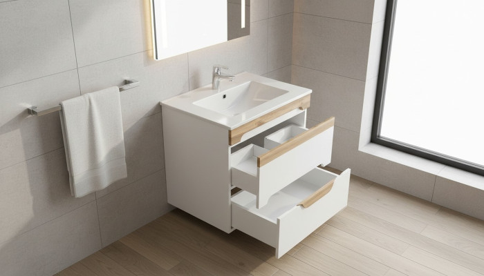 Umywalkka Umywalkowa szafka podblatowa umywalka ceramiczna Łazienka
