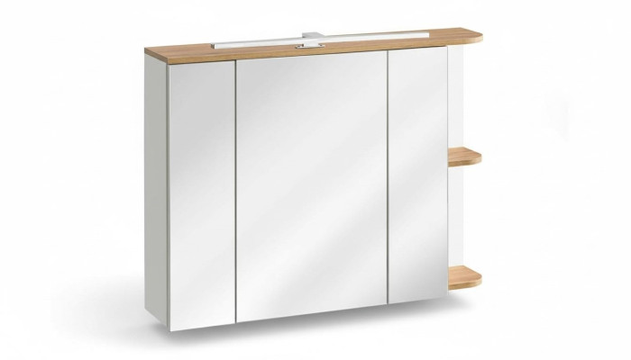 Szafka łazienkowa z lustrem 80cm Lustro Szafa Lustro Szafki