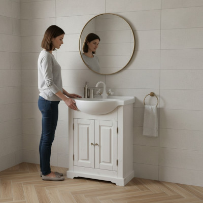 Umywalka Umywalka Umywalki ceramiczne Dekoracyjne umywalki łazienkowe