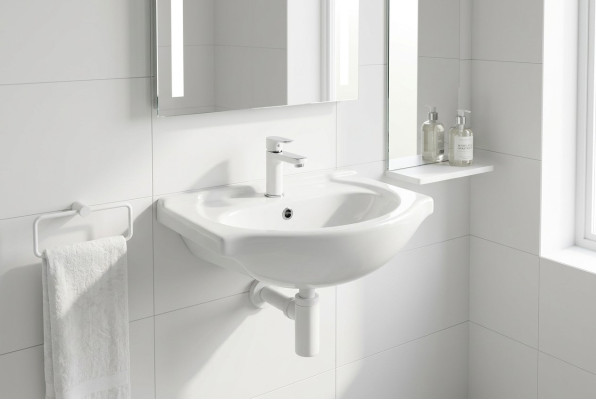 Umywalka Ceramiczna Umywalka Dekoracyjna Nowoczesna Umywalka Nablatowa Biały