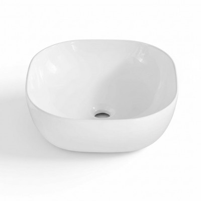 Umywalka Ceramiczna Umywalka Nowoczesna Umywalka Dekoracyjna Nablatowa Biały