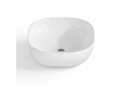 Umywalka Ceramiczna Umywalka Nowoczesna Umywalka Dekoracyjna Nablatowa Biały