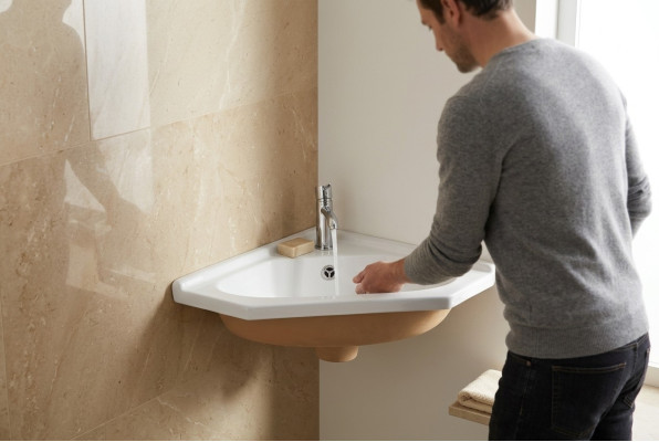 Umywalka narożna ceramiczna Umywalka Umywalka nablatowa Umywalka