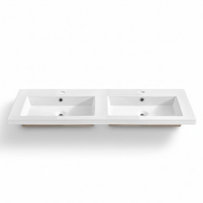 Umywalka nablatowa podwójna Umywalka ceramiczna Umywalka Umywalka
