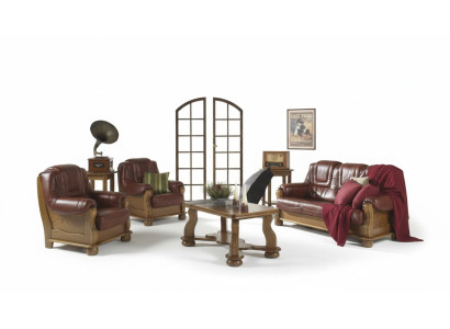 Zestaw sofowy 3+1 miejsce do siedzenia Classic Żywy krajobraz Sofy Kanapy Podkładka Sofa