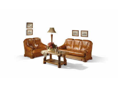 Ustawić 3+2 miejsce do siedzenia Sofa Podkładka Siedziba Zestaw 100% Włoski Skóra Obcios