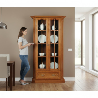 Kredens Galota Komody Dekoracyjne Witryny Komoda Szkło Designer