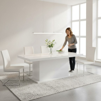 Nowoczesne stoły obiadowe stoły Meeting Tabela Office Design Drewno