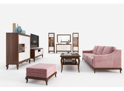 Zestaw do salonu Galota Kredens Lustro Meblościanki Komody Design