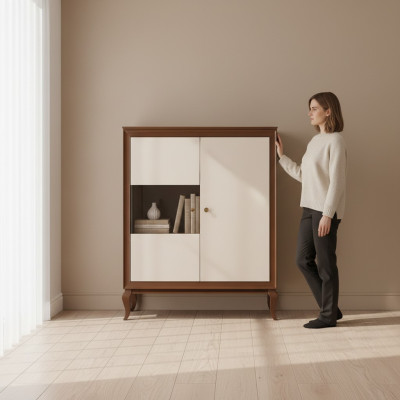 Kredens Gablota Komody Design Witryny Szafka Komoda Nowoczesna Szafa nowość