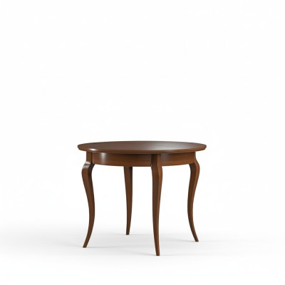 Okrągłe stoły Okrągłe jadalnia Okrągły Designerskie Tabela Drewno Wysoki Połysk 95/295cm Meble