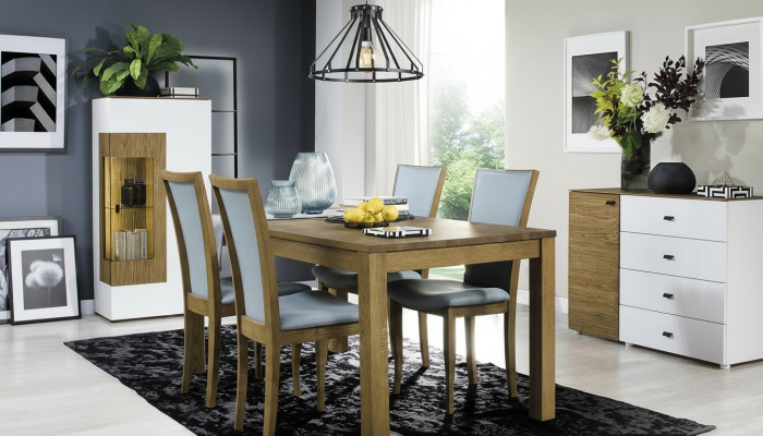 Zestaw 4x Krzesła Luxury Design Podkładka Solidny Drewno Biuro Biuro jadalnia Krzesło Siedziba