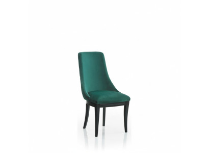 Green Fotel 4x Luksusowa Klasyczna jadalnia Krzesło Krzesła Siedziba Modern Solidny Drewno