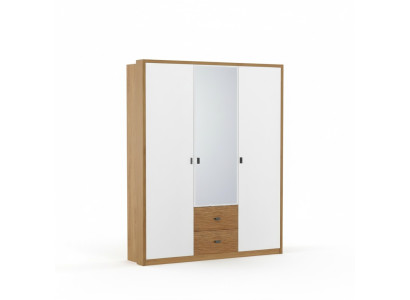 Design Sypialnia Szafa Szafa Nowoczesne Szafki Drewno 3 drzwi. Połysk