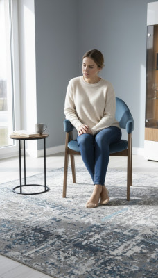 Zestaw 2x Krzesło Luxury Design Podkładka Solidny Drewno Krzesła Siedziba Office Office jadalnia