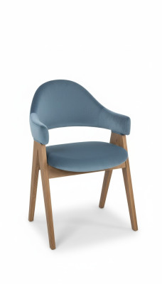 Zestaw 4x Krzesło Luxury Design Podkładka Solidny Drewno Krzesła Siedziba Office Office jadalnia