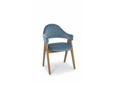 Zestaw 4x Krzesło Luxury Design Podkładka Solidny Drewno Krzesła Siedziba Office Office jadalnia