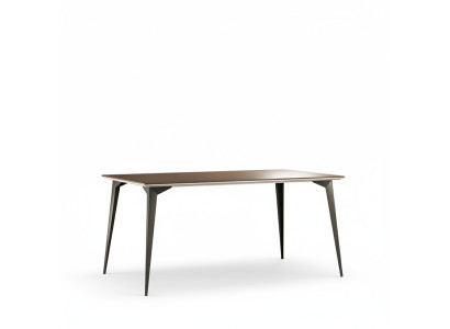 Design Stół obiadowy Antyk Stil Ess Tabela Nowoczesne stoły Salon Drewno 160x90cm Nowość