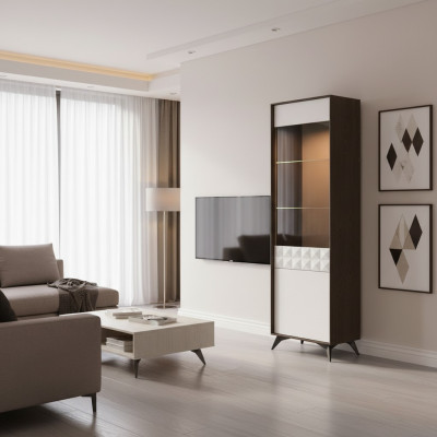 Nowoczesne Gablota Szafa Witryny Salon Show Design Szafki Szkło Meble nowość