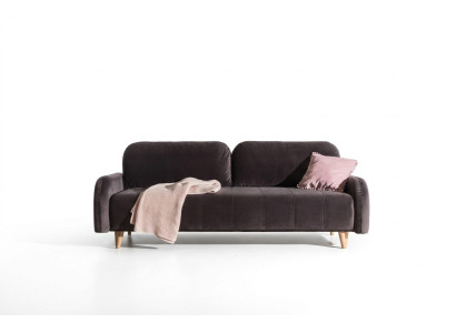 Luksusowa duża rozkładana sofa wykonana jest z wysokiej jakości materiału