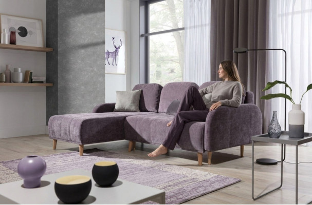 Wygodna kanapa Narożnikowa łączy w sobie nowoczesny i funkcjonalny design