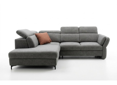Mega wygodna rozkładana sofa z luksusową tapicerką i nowoczesnym stylem