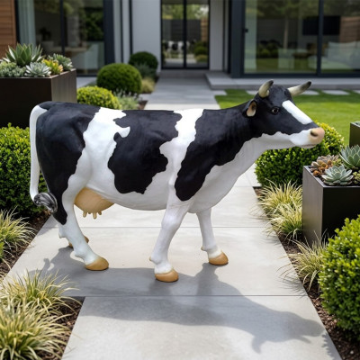 Stojak Wół Dekoracja Farma Dekoracje Ogrodowe Krowa Rzeźba Krowa 210cm Nowy