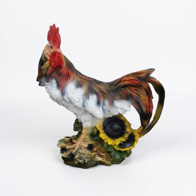 Dekoracyjna figurka z kurczaka z tworzywa sztucznego - dekoracje wielkanocne - kura ogrodowa - wysokość 50 cm - nowa