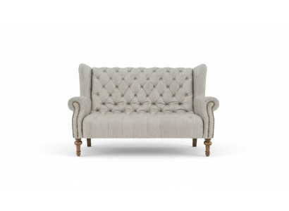 Chesterfield Sofa Couch Podkładka Materiał Skóra Couchen Podkładka Ustawić 2-osobowa