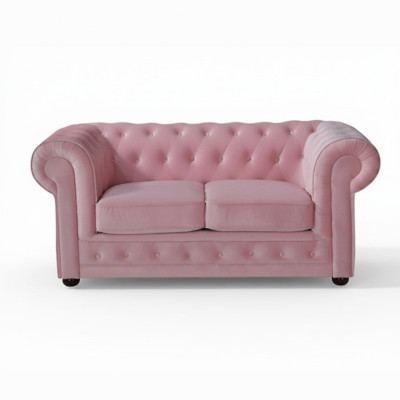 Chesterfield Sofa Couch Podkładka Materiał Skóra Couchen Podkładka Ustawić 4-osobowa