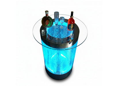 Led Bar Tabela Woda Ściana Lada Barowa Półka Meble Podświetlany stolik kawowy