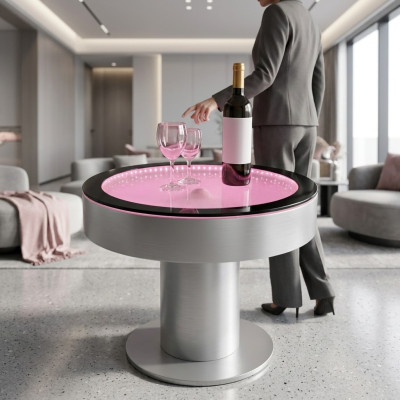 Design Stolik kawowy Kolumna wodna Kolumna wodna Sofa LED Podświetlana