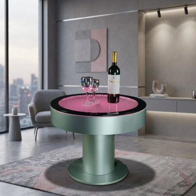 Design Stolik kawowy Kolumna wodna Kolumna wodna Sofa LED Podświetlana