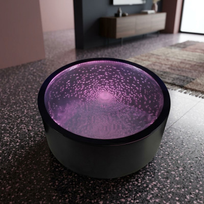 Water Design Stolik kawowy Water Pillars Sofa stoły LED Podświetlane