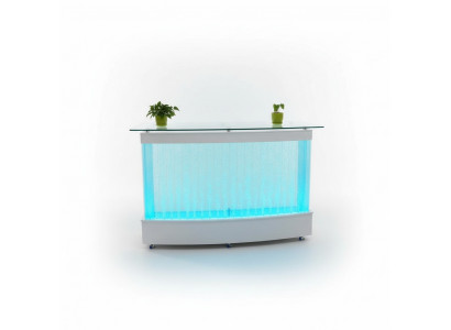 Water Ściana Design Bar Thresen Kolumna Podświetlana Luksusowe stoły