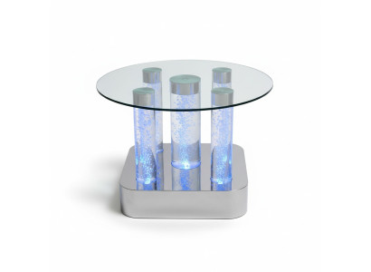 Water Design Stolik kawowy Kolumny wodne Kolumna Sofa stoły LED